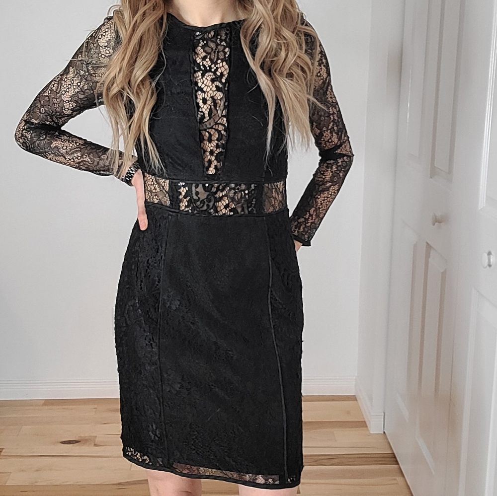 Minuet sheer lace dress - Picture 7 of 15